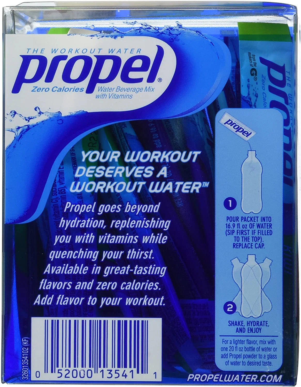 Zero Calorie Nutrient Enhanced Water Beverage Mix (36 packets) Y306452