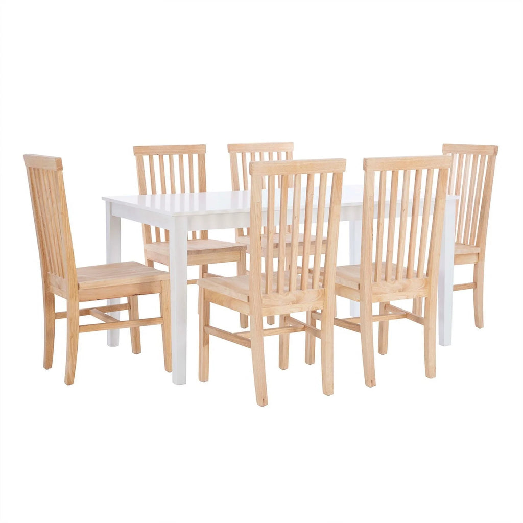 Set of Two Wood Side Dining Chairs T705573