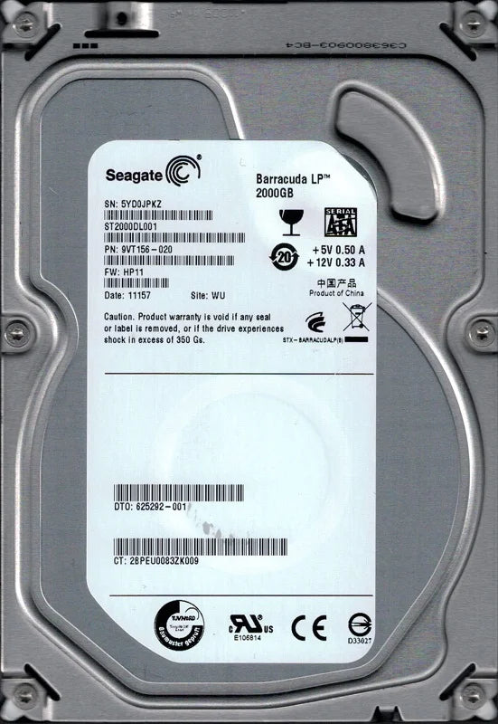 2TB Hard Drive V5234
