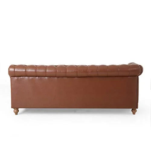 Cognac Brown Natural Sectional J800