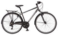 21 Speeds Hybrid Bike 700c Wheels Grey E718489
