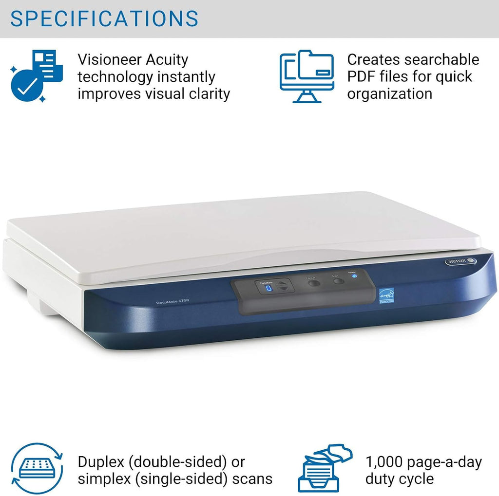 Color Document Flatbed Scanner P872523