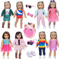 10 Sets 18 Inch Doll Clothes and Accessories E6787