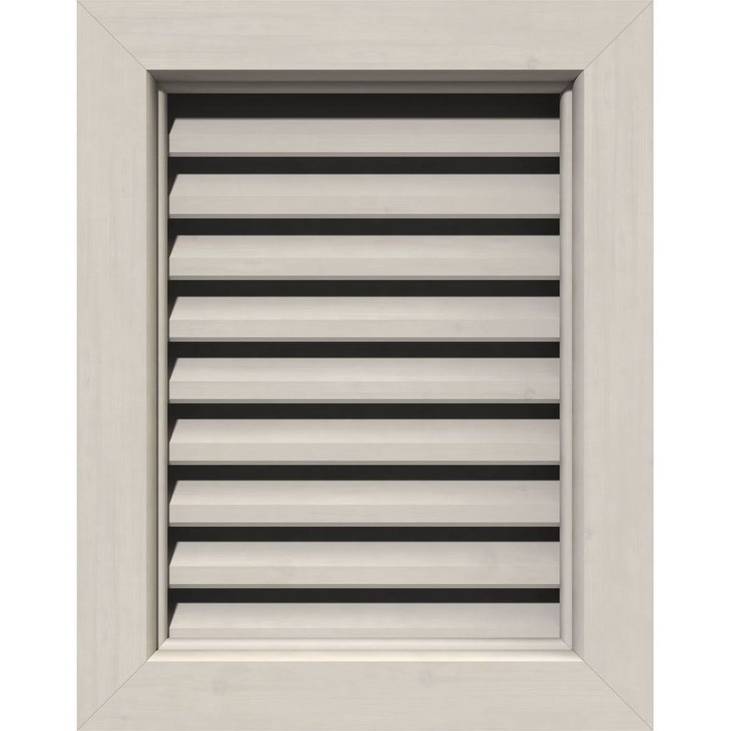 32 inch Vertical Gable Vent, Primed Smooth Western Red Cedar N50878