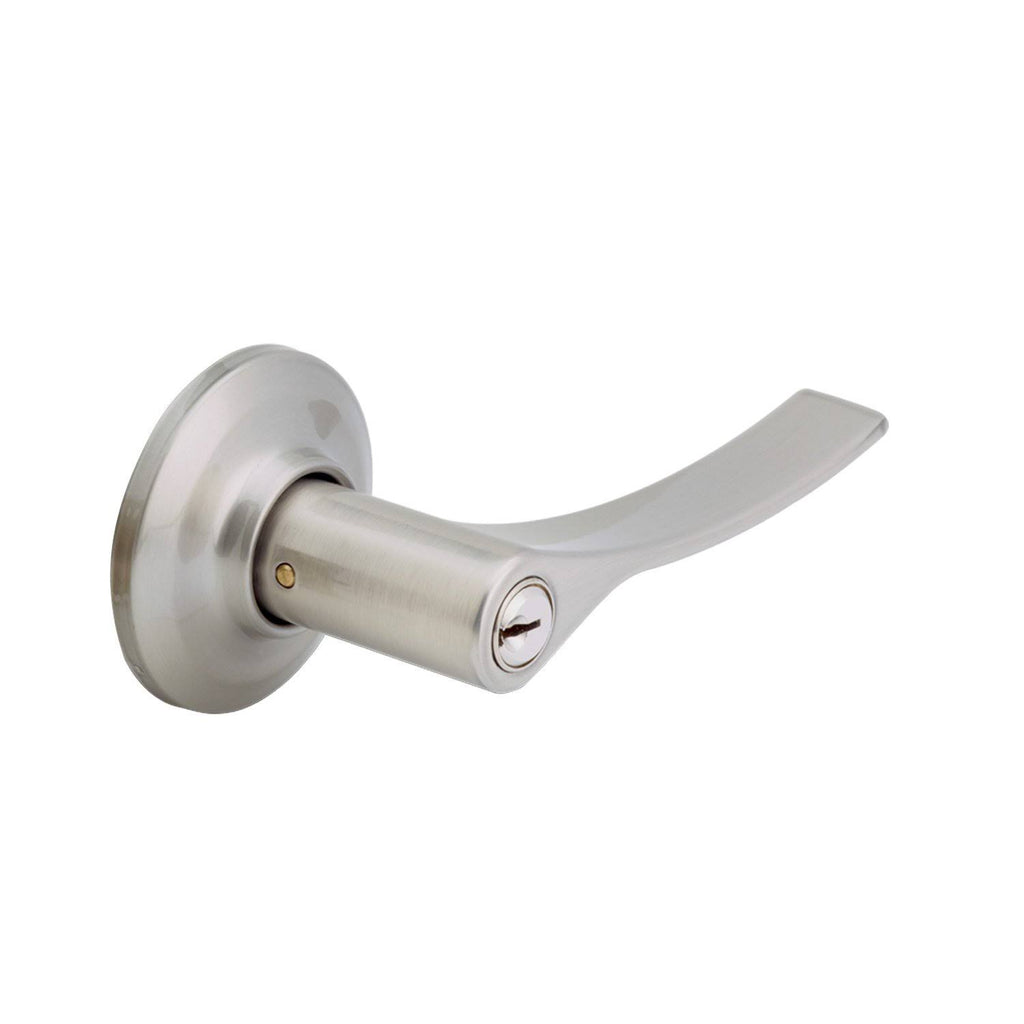 Entry Mechanical Satin Nickel Lever G73392