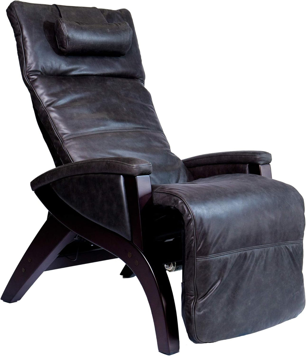 Pepper Leather Zero Gravity Recliner E9564