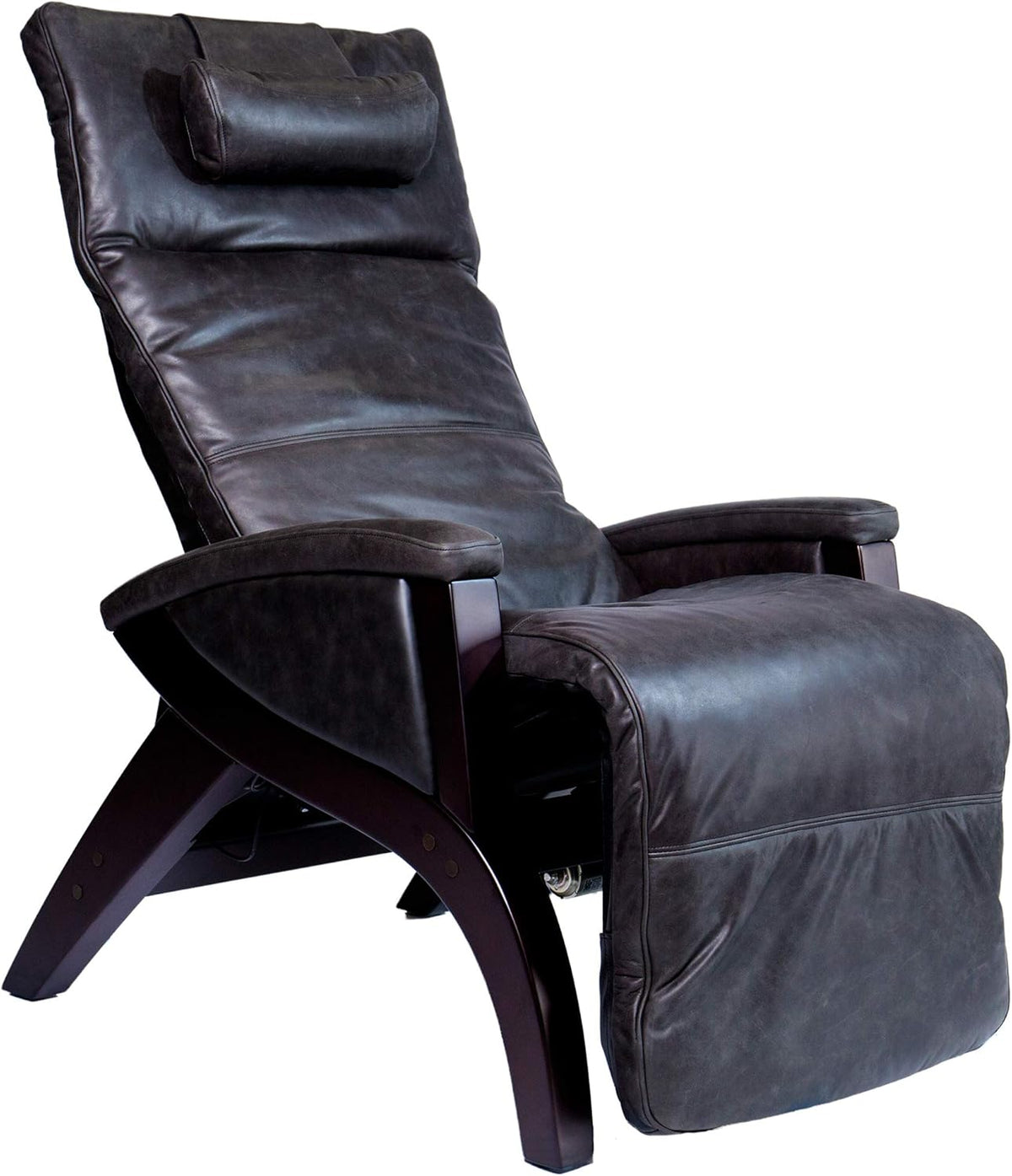 Pepper Leather Zero Gravity Recliner E9564