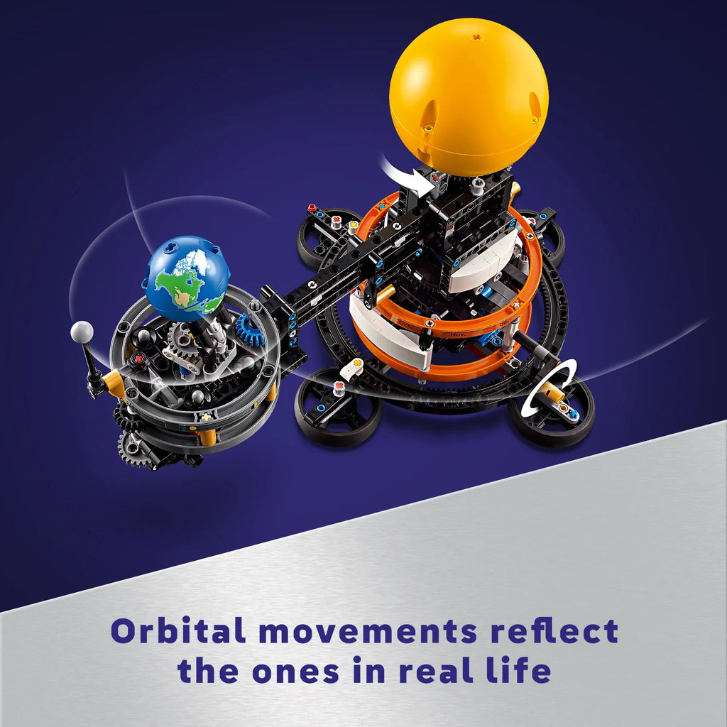 Planet Earth and Moon in Orbit Building Set A40824