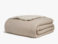 King/Cal King White/Ivory Cotton Quilt Y199