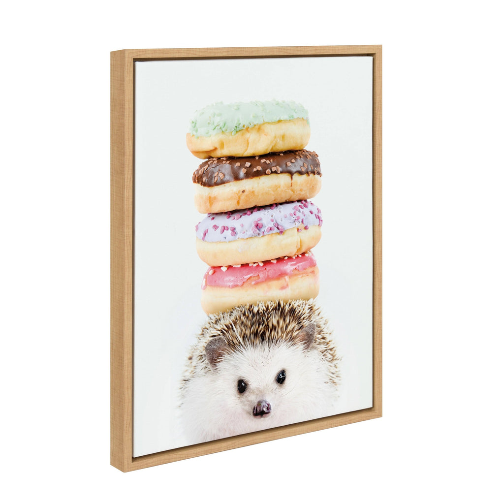 Natural Framed Canvas C849