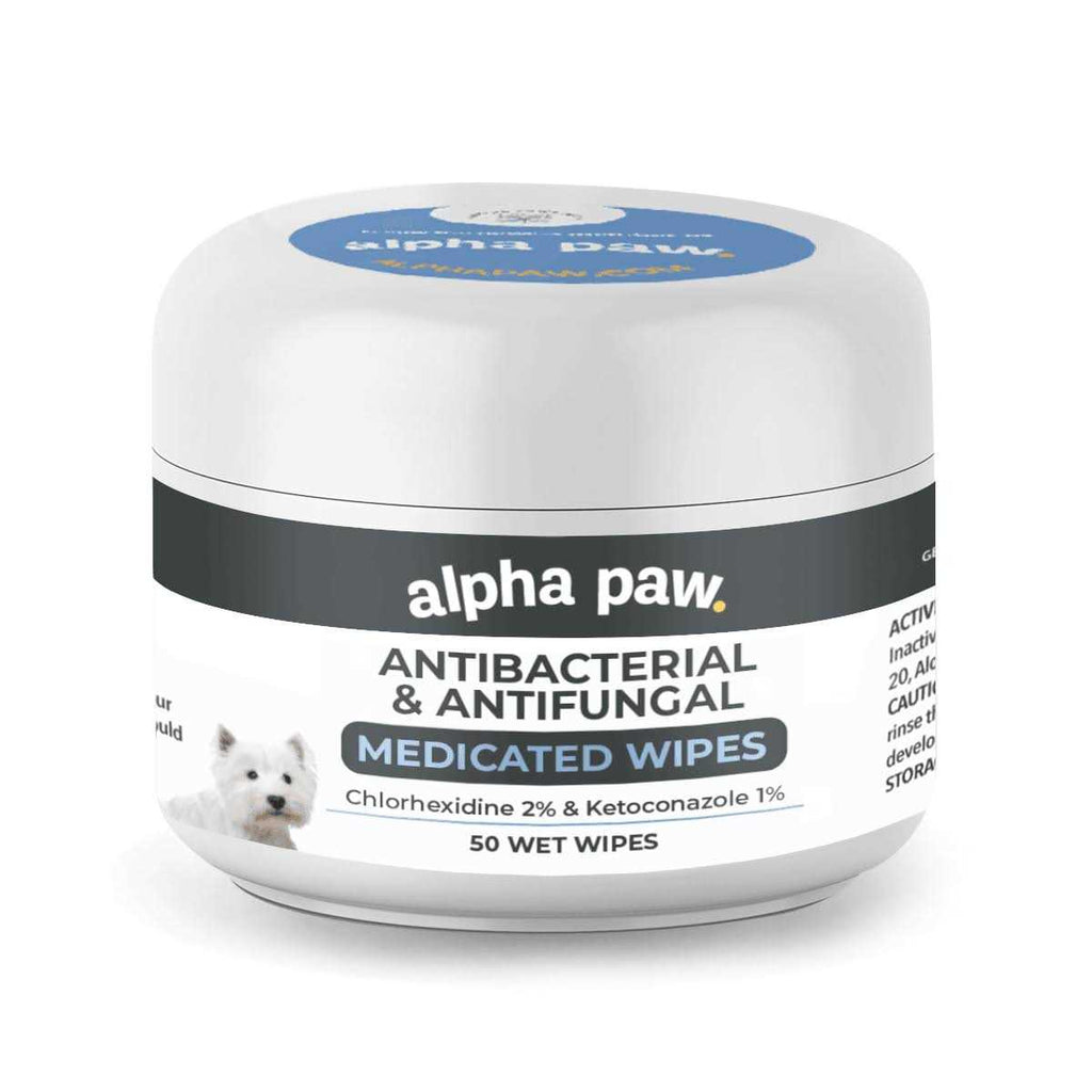Antibacterial & Antifungal Medicated Wipes B500244