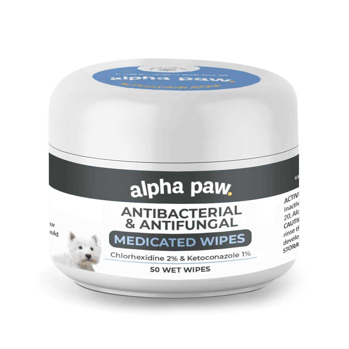 Antibacterial & Antifungal Medicated Wipes B500244