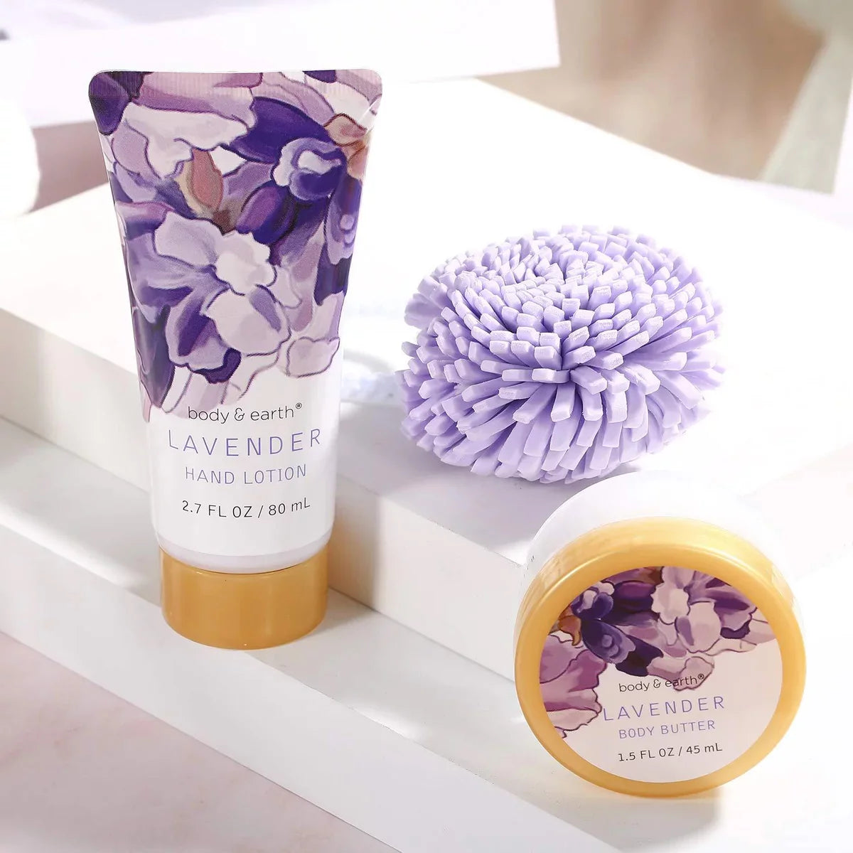 11 Pcs Lavender Bath Gift Sets B8371