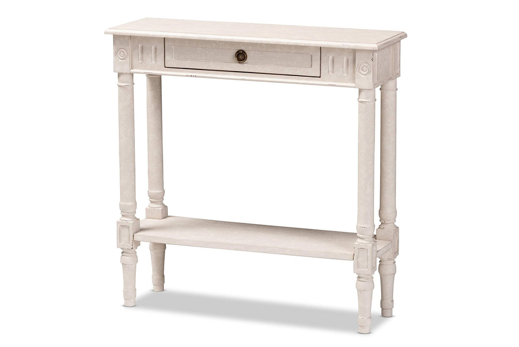 Whitewash Console Table X873168