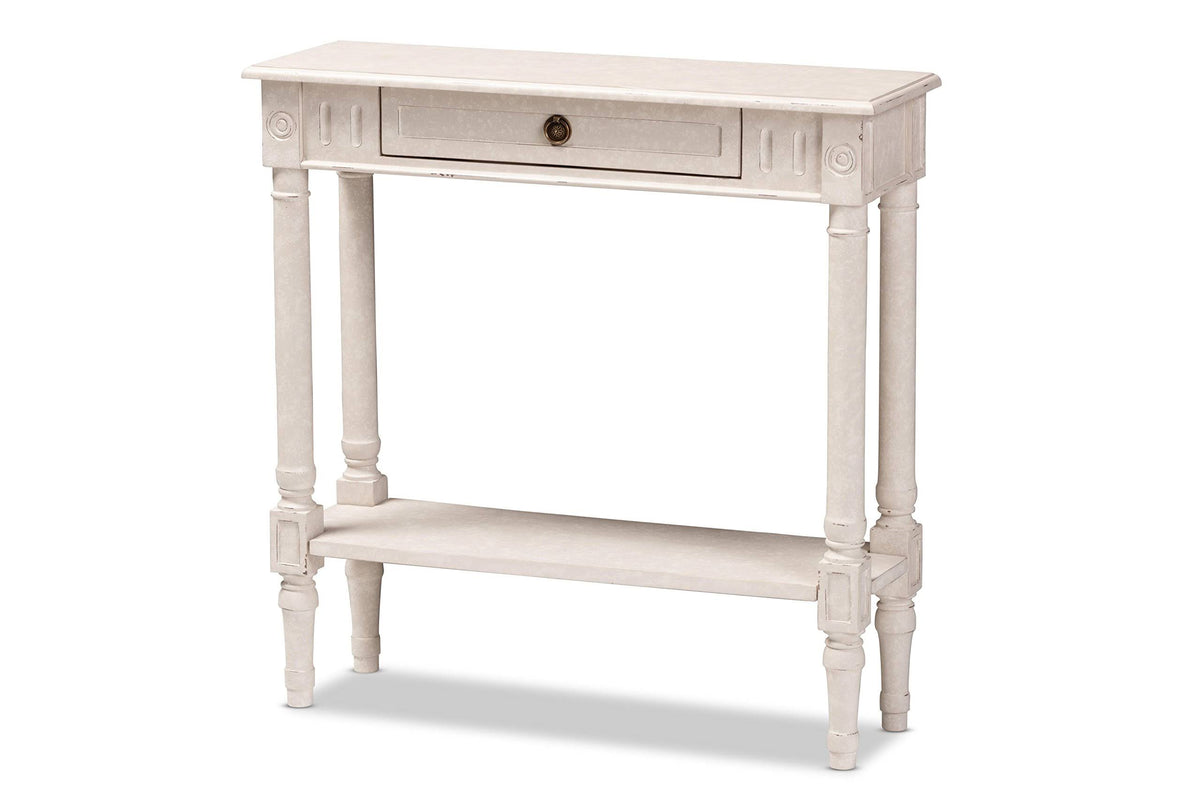 Whitewash Console Table X873168