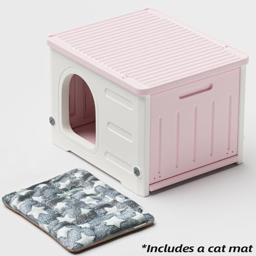 Plastic Cat House (Green) H576