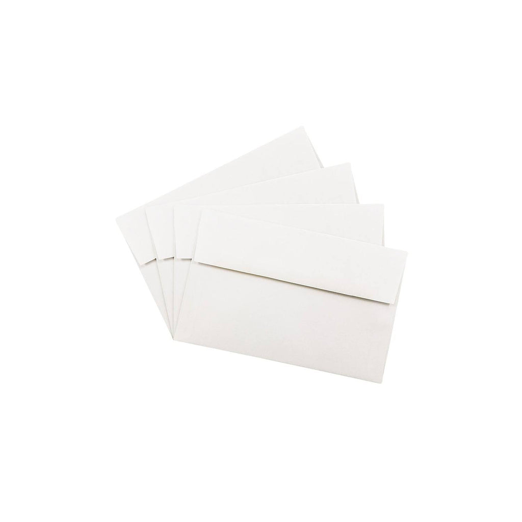 A10 Invitation Envelopes, 6 x 9.5, Bright White Wove, 250/Box Y266