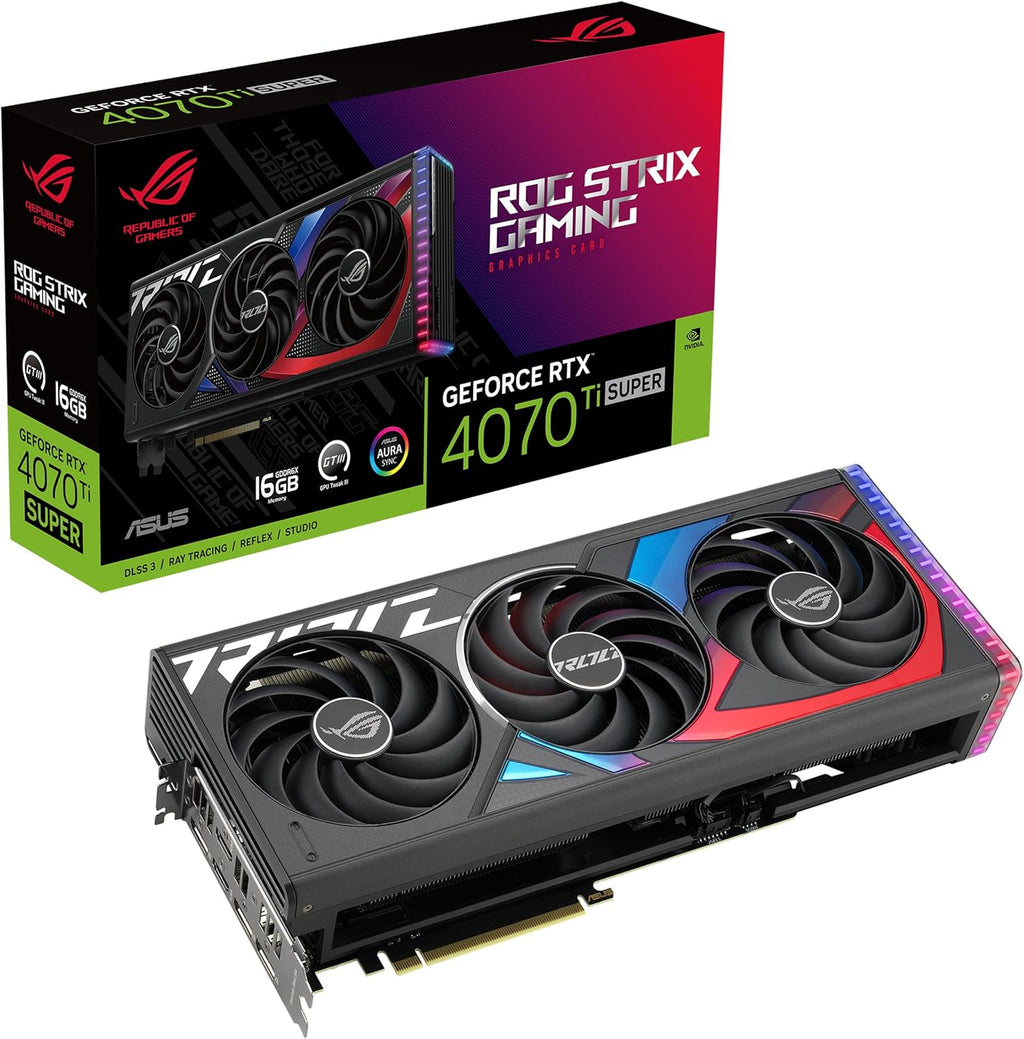 GeForce RTX 4070 Ti SUPER Gaming Graphics Card 16GB GDDR6X G663