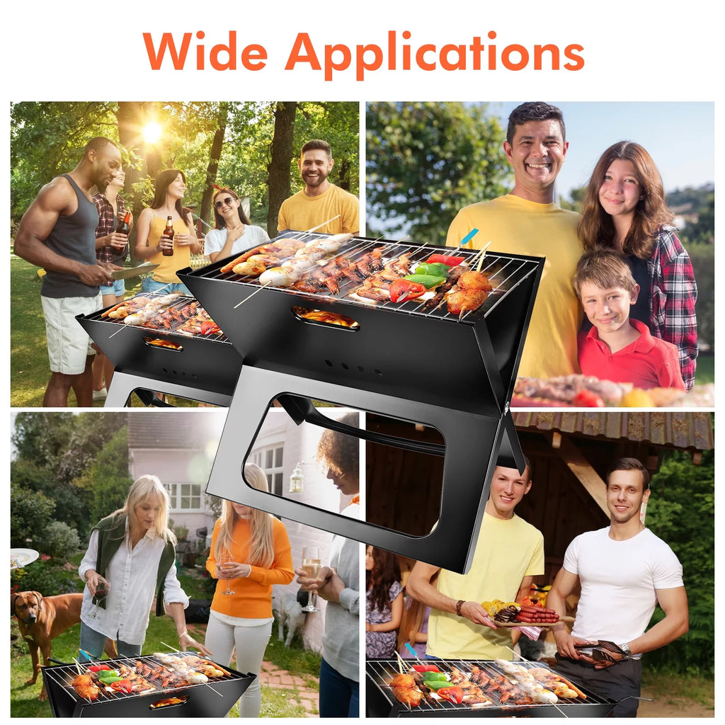 Portable Foldable Charcoal BBQ Grill M878