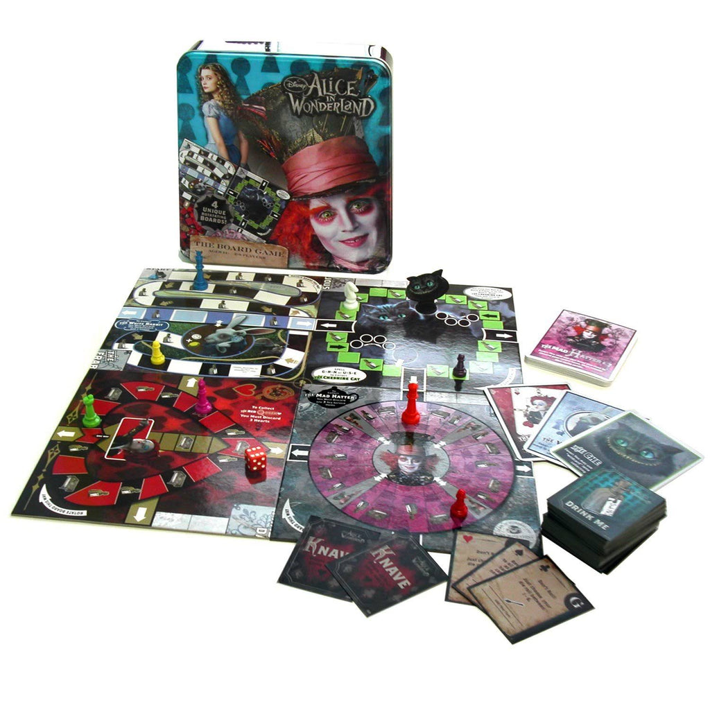 Alice in Wonderland Board Game in Tin H63193