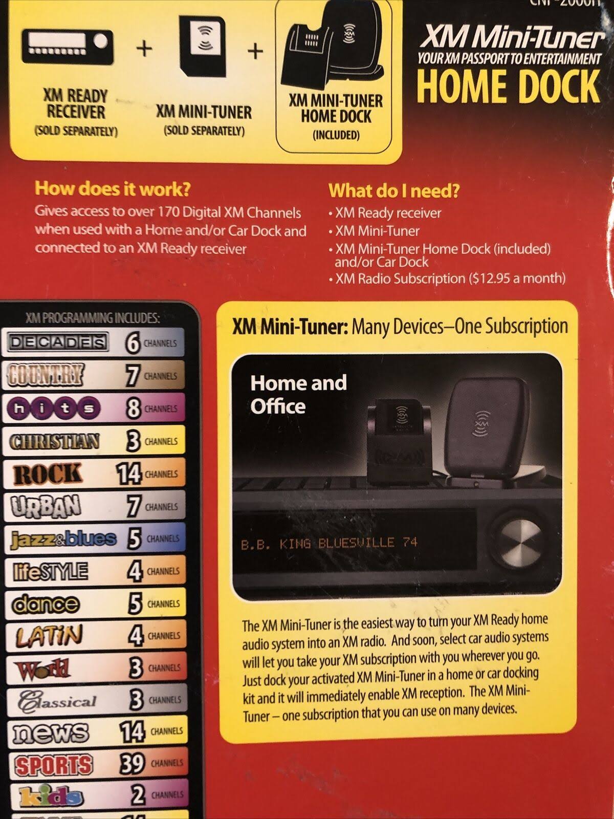 XM Mini Tuner Cartridge Z625