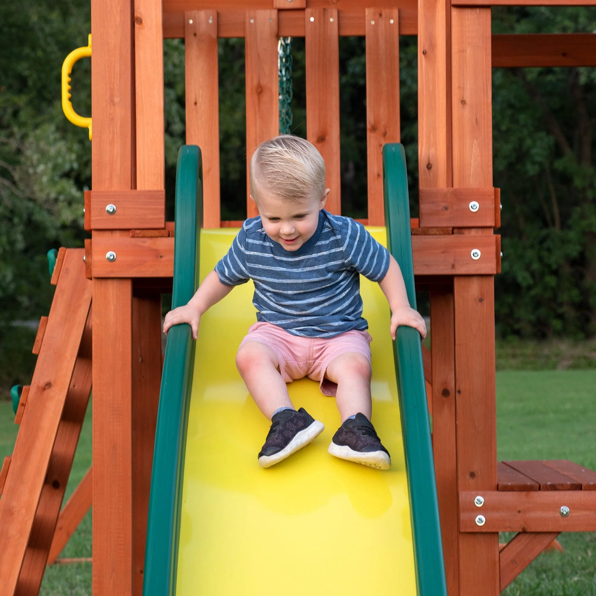 Cedar Wooden Swing Set H376564