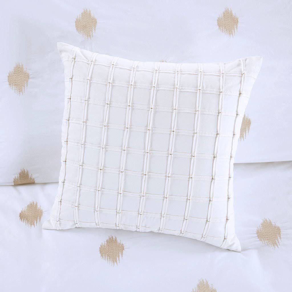 3 Piece Cotton Percale Duvet Cover Mini Set Full/Queen Q867764