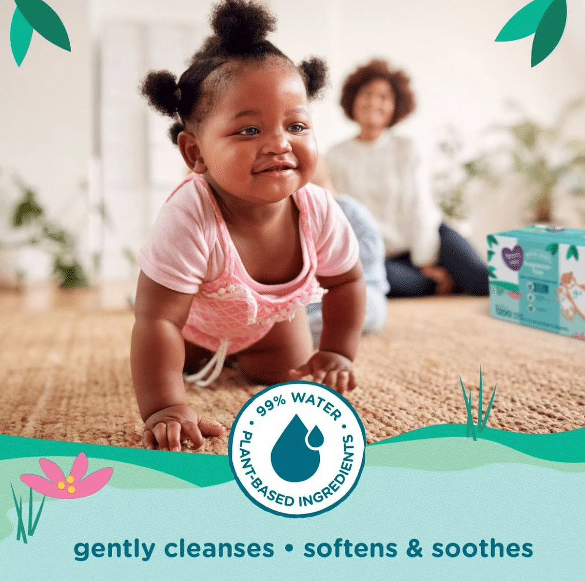 80 Count Fragrance Free Baby Wipes P99890
