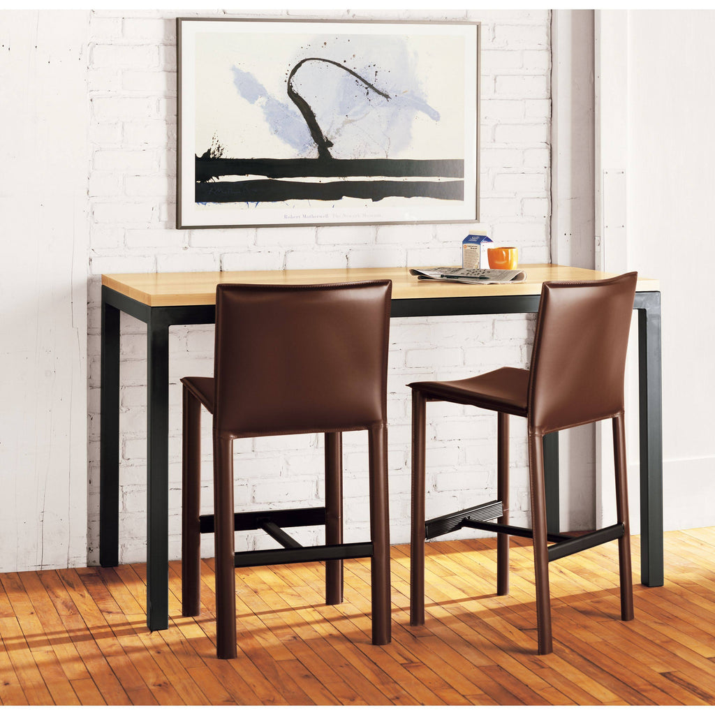 White Oak Parsons Counter Table G411306
