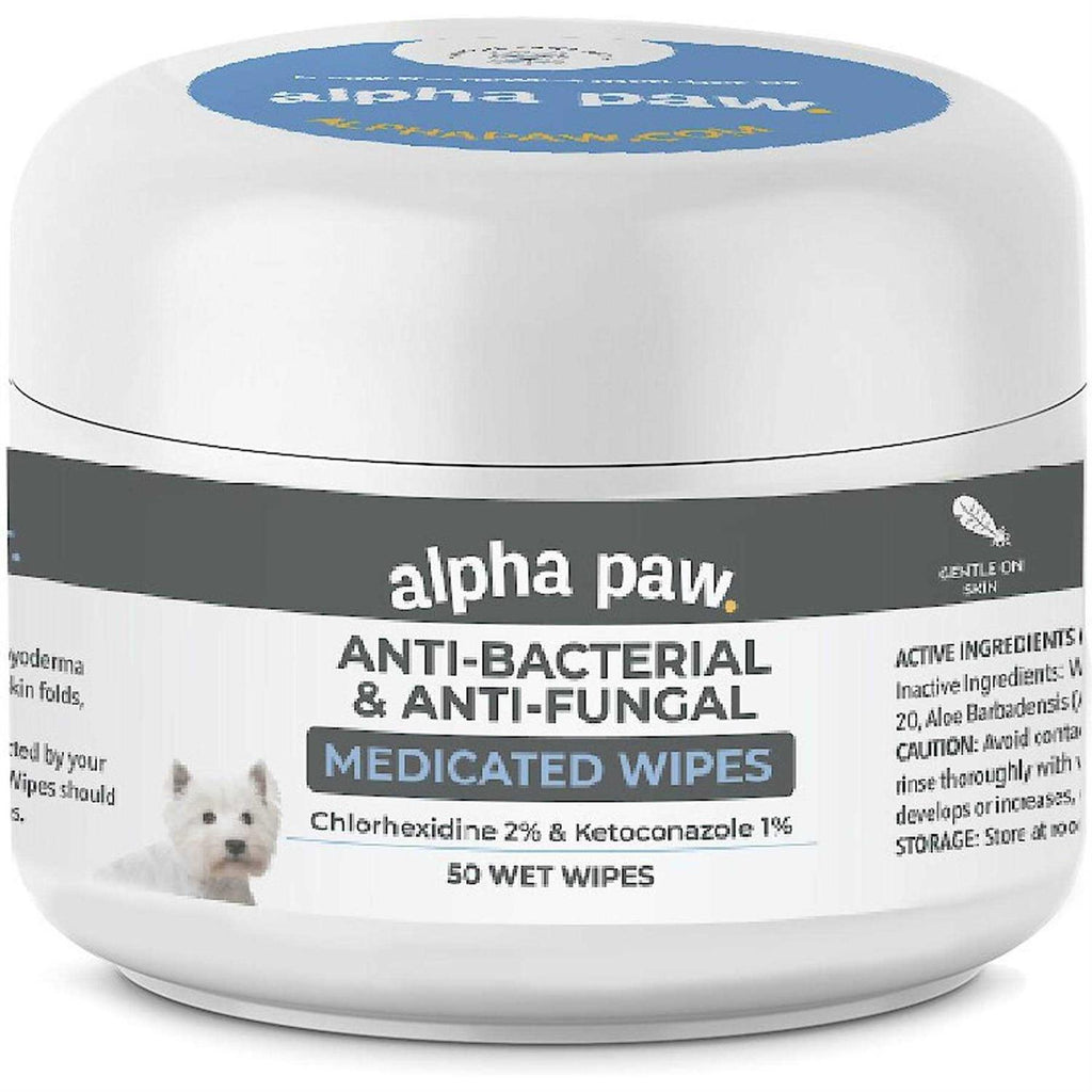 Antibacterial & Antifungal Medicated Wipes B500244