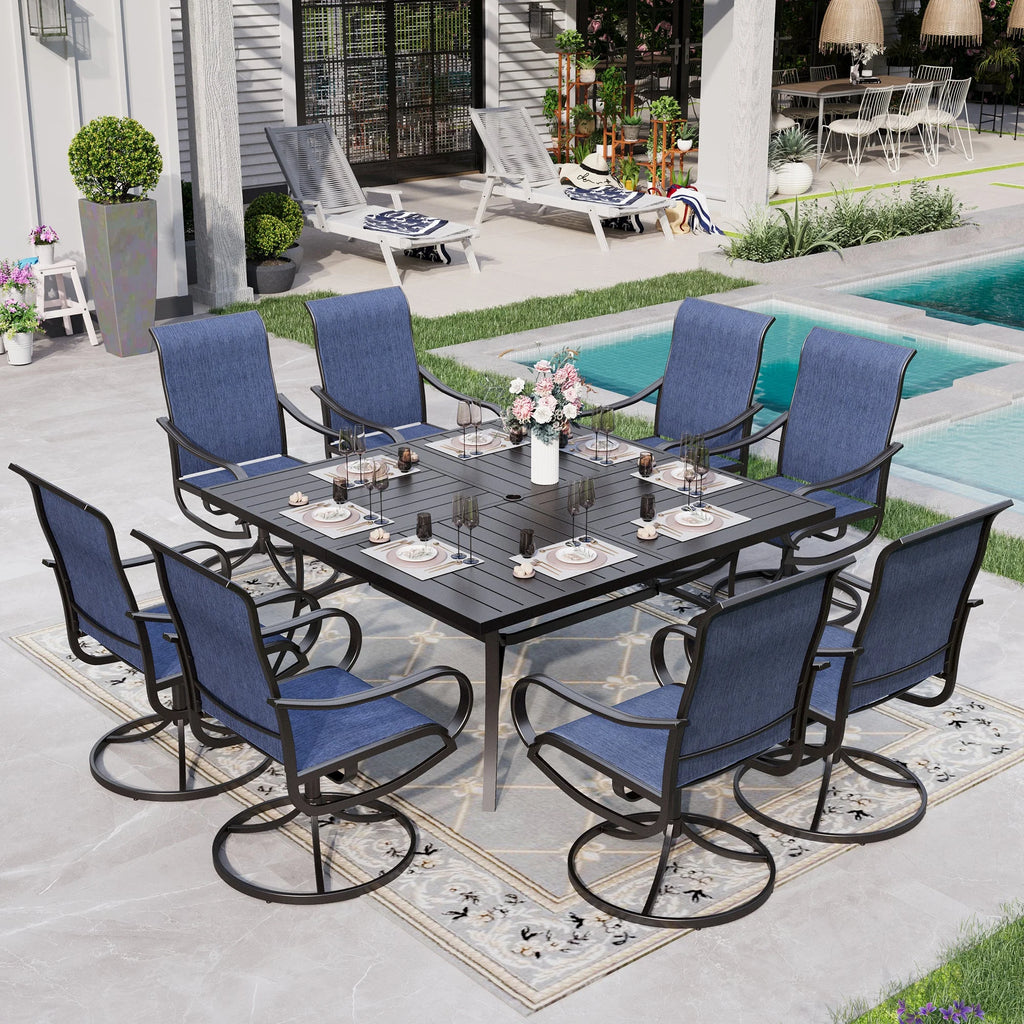 9 Piece Outdoor Patio Dining Set T62756
