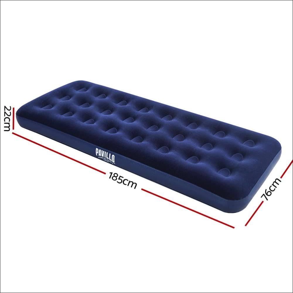 Inflatable Air Mattress Single Size A876052