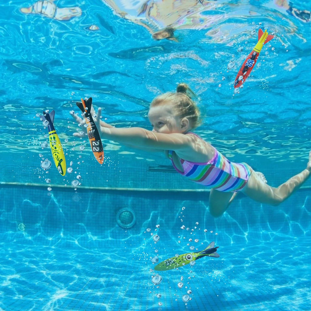 Colorful Diving Pool Sink Ring Toy E984732