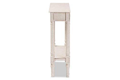 Whitewash Console Table X873168