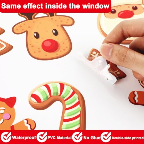 Winter Window Clings Decals Stickers E2461