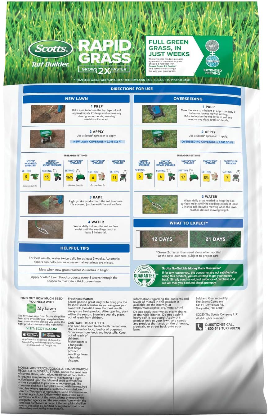 16 lbs Combination Seed & Fertilizer I436