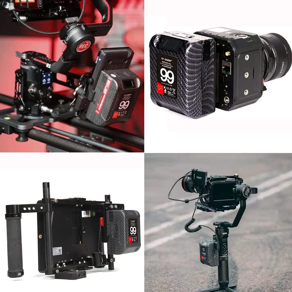 99Wh 14.4V V Mount Camcorder Battery with LCD Screen P77748