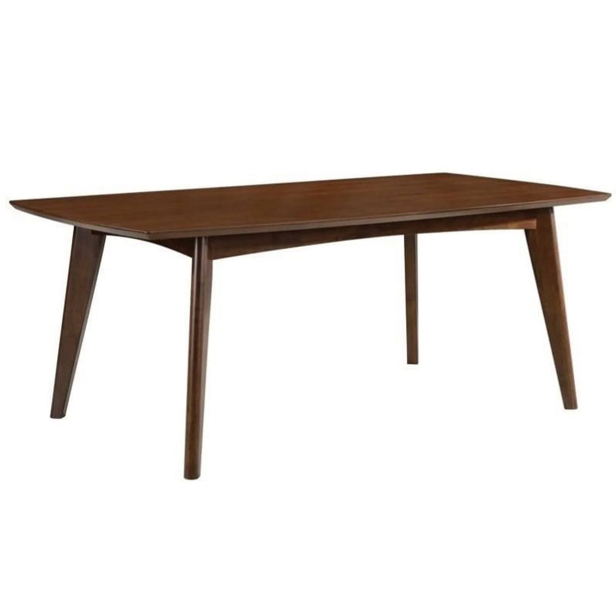 5 Piece Dining Table and 4-Chair Set in Dark Walnut F30019