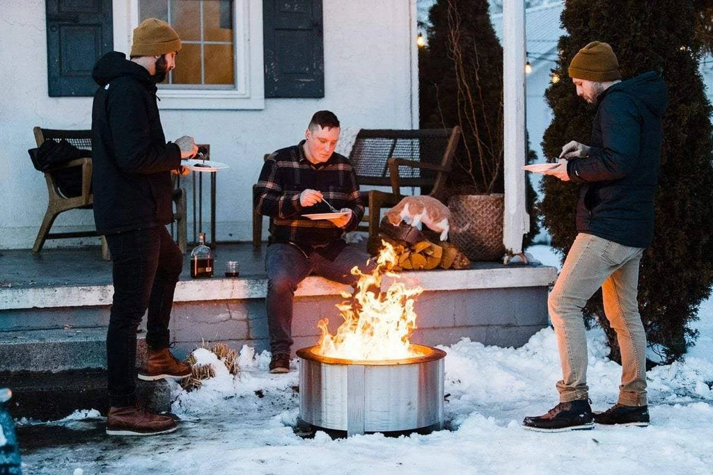 24 Smokeless Corten Steel Fire Pit X980