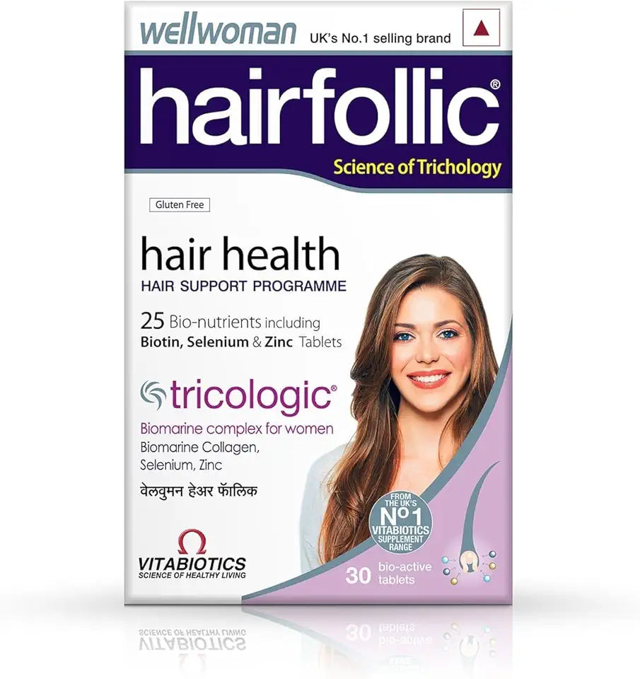 Biotin & Zinc Hair Supplement 30 Tablets Y4444