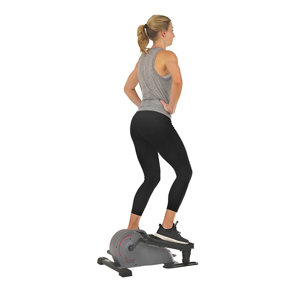 Compact Magnetic Standing Elliptical Machine with Handlebars U624