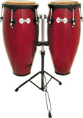 Red Conga Set with Stand Q6553