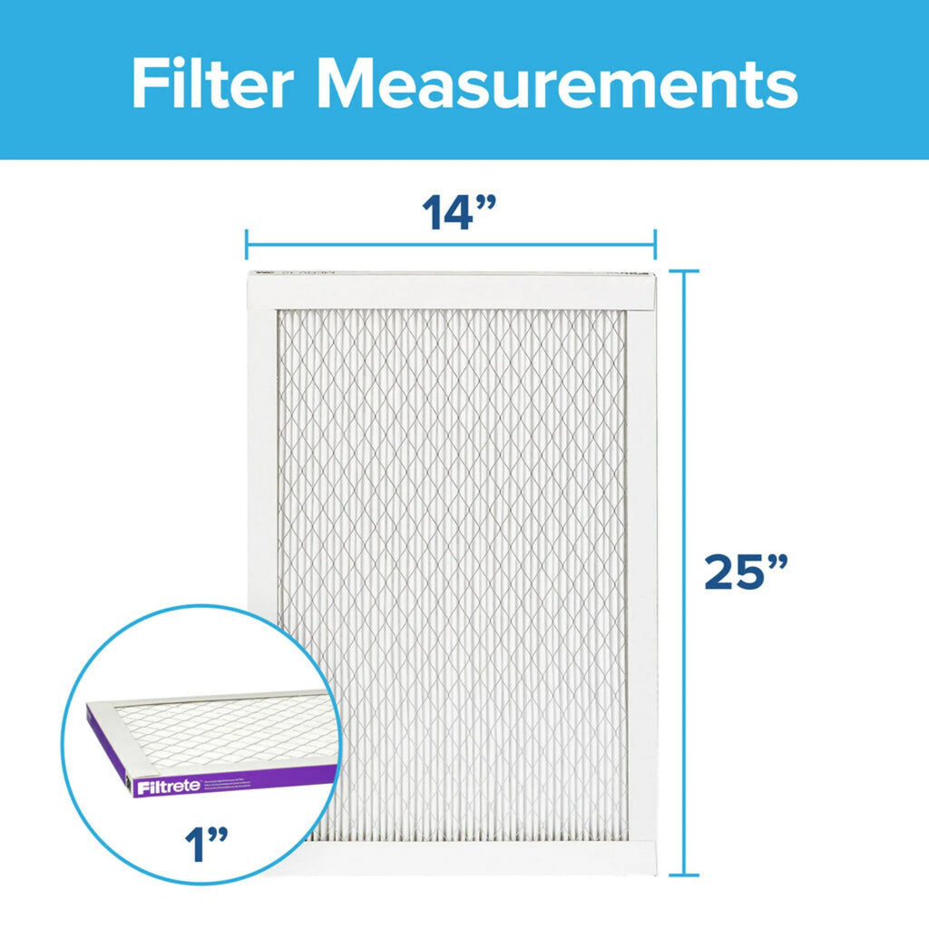 14x25x1 Air Filter MERV 12 D4297