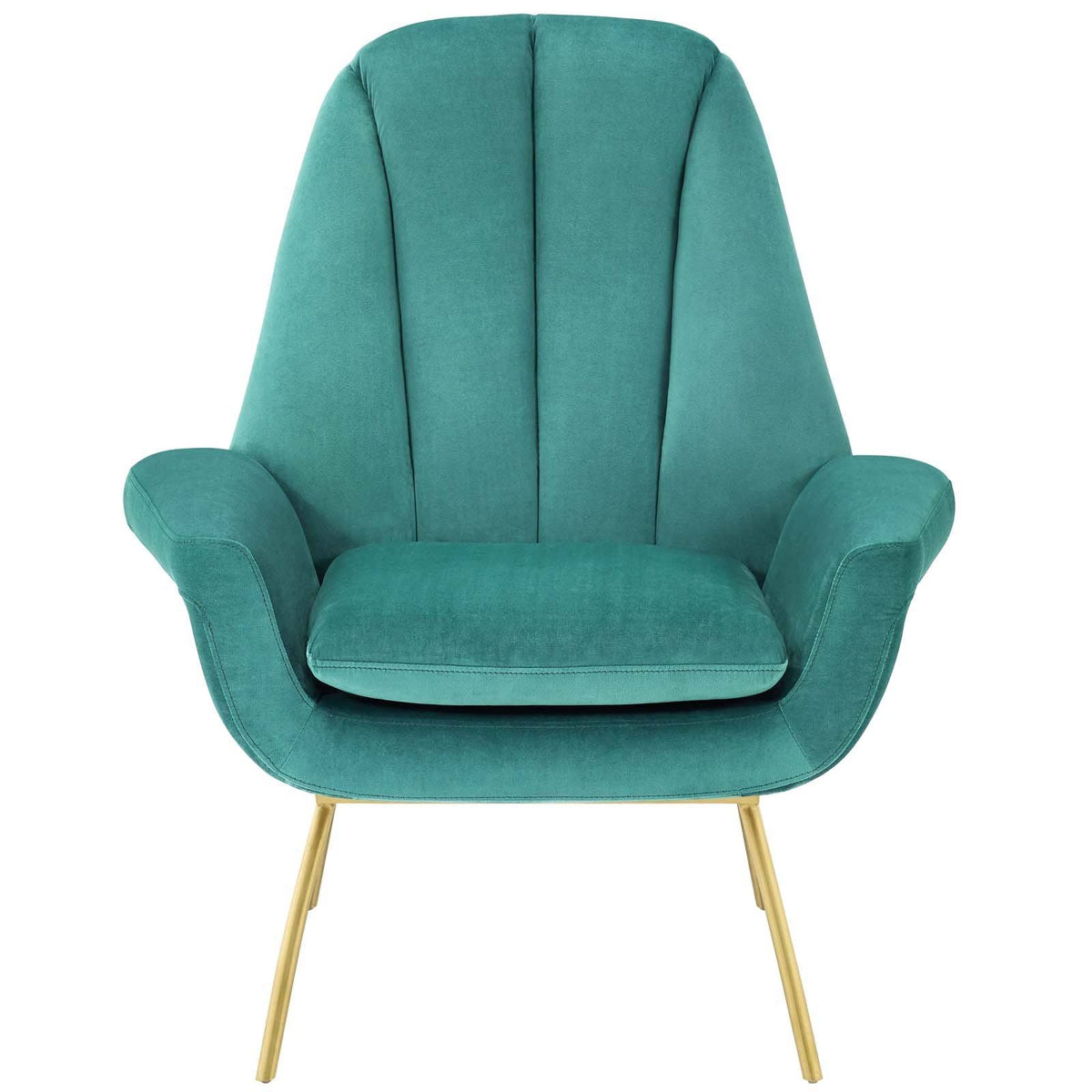 Dusty Rose Velvet Accent Armchair E458