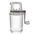 Manual Ice Crusher Shaver with 4 Rubber Ant-skid Knobs J1605