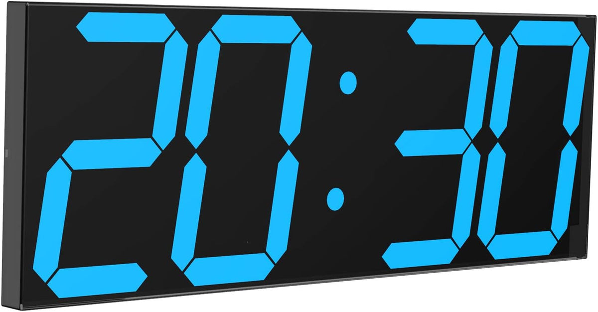 Oversize Digital LED Wall Clock with 6” Numbers R18645