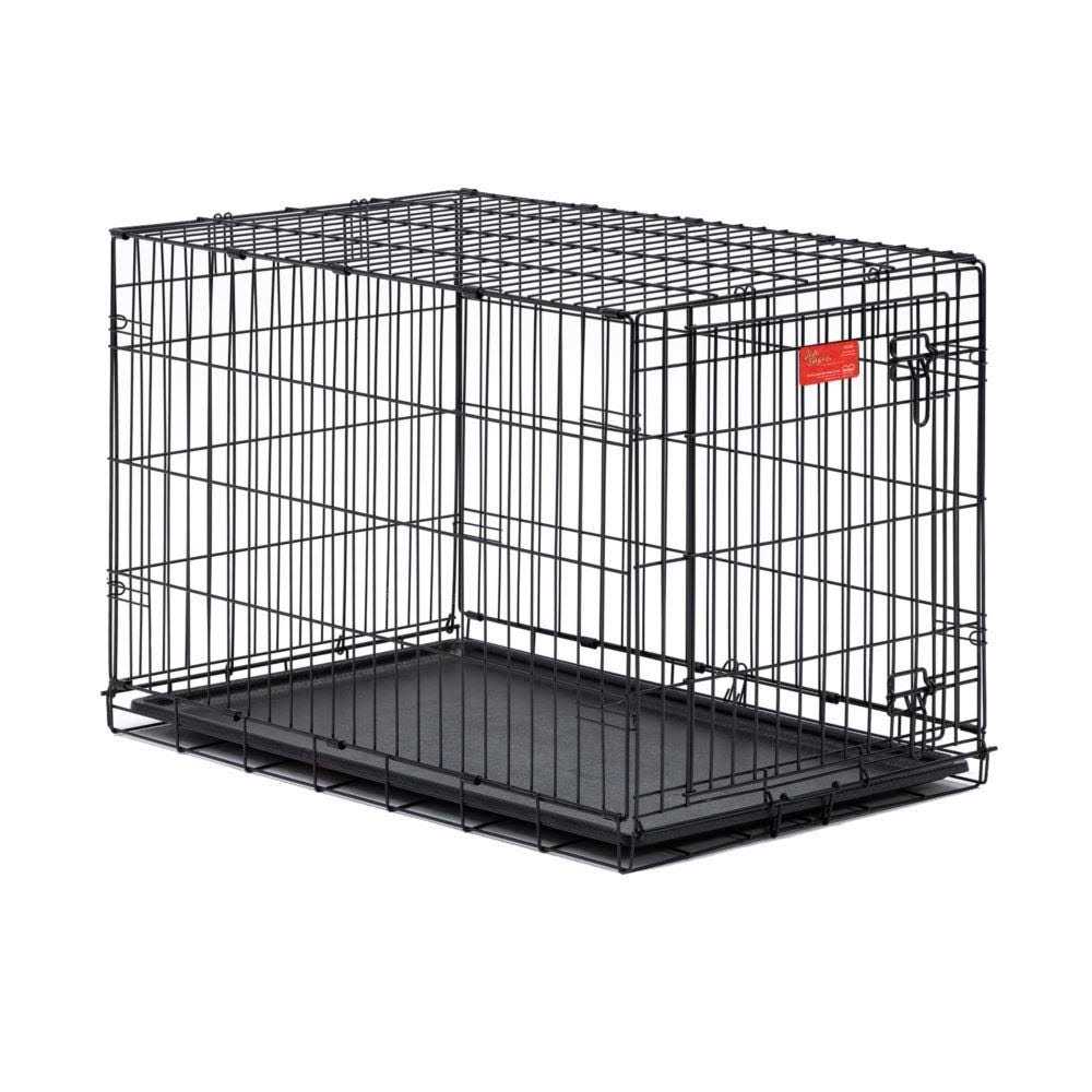 Black Single Door Dog Crate D5952
