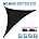Beige 20' x 20' x 28.3' Right Triangle Sun Shade Sail Pack of 2 Z9072