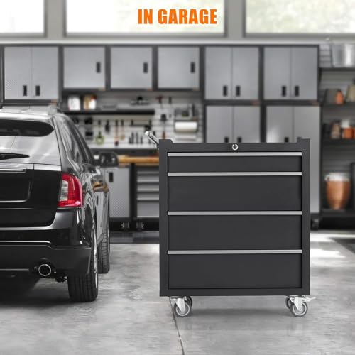 Rolling 4 Drawers Tool Chest with Locking System N205738