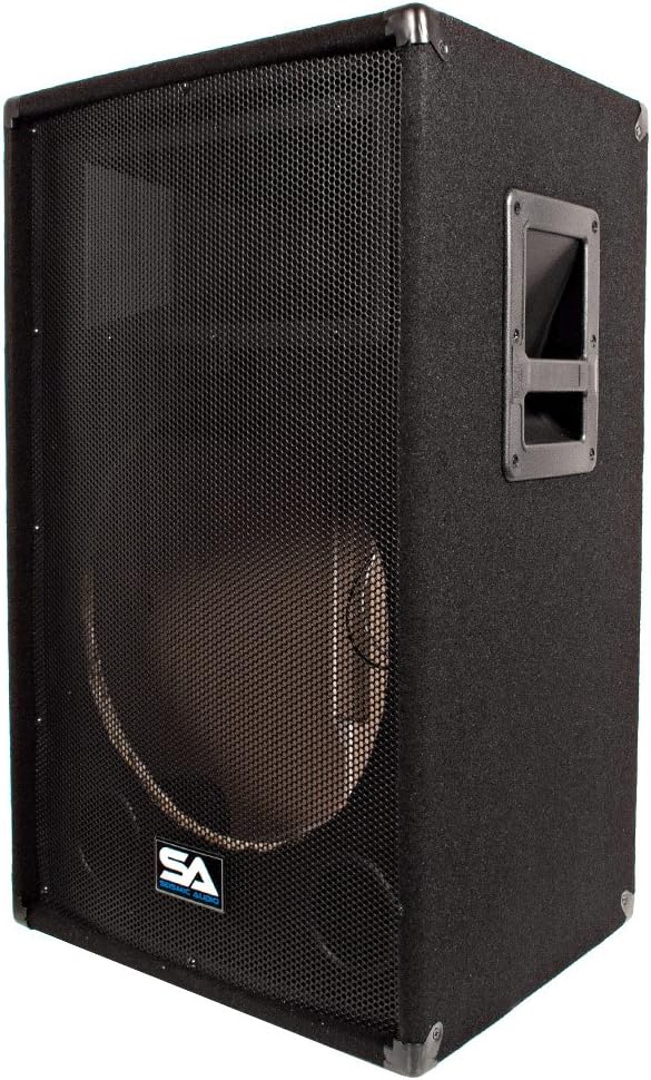 Empty 15-Inch PA DJ Speaker Cabinet F62016